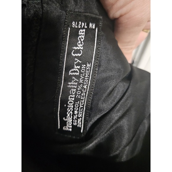 Vintage GGG Gray Blazer Cashmere Wool Blend Men's 40L Jacket Formal Dress - Picture 3 of 5